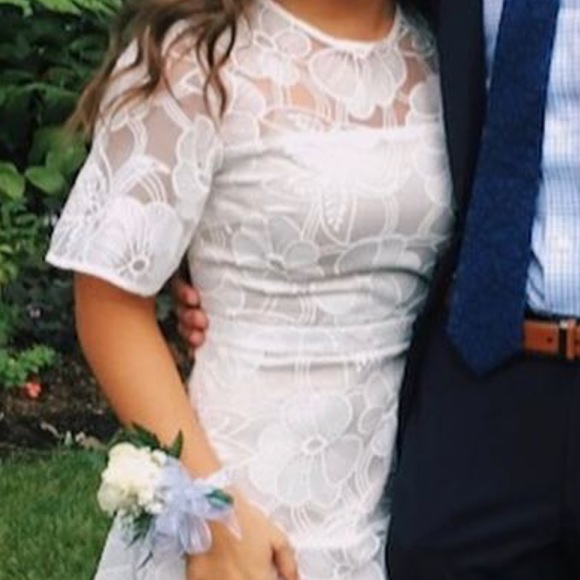 White Nordstrom Mini Dress - Picture 3 of 3